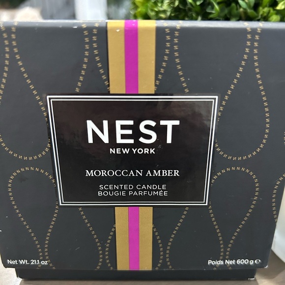 NEST NEW Moroccan Amber scented candle bougie parfumee🔥NO OFFERS🔥